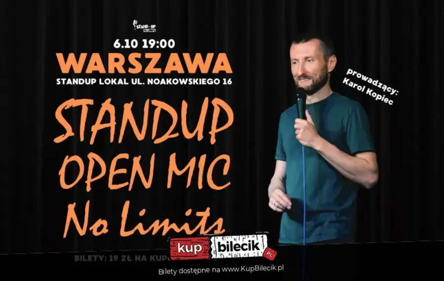 Stand-up Open Mic No Limits
