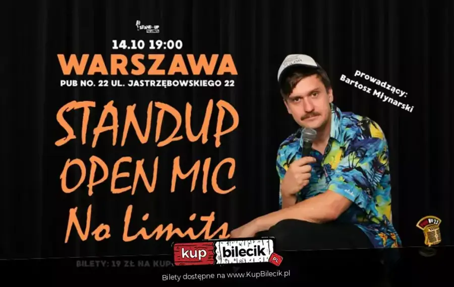 Stand-up Open Mic No Limits