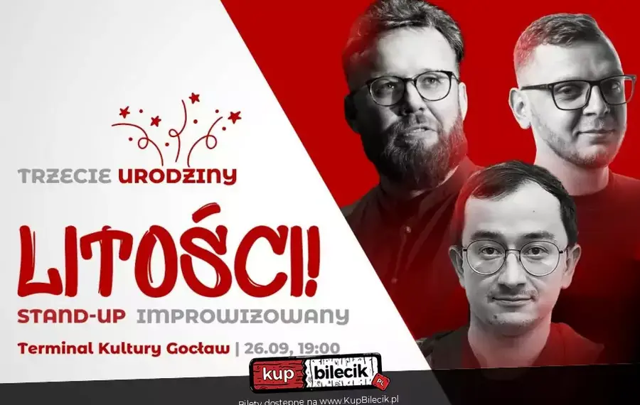 Stand-up: Tomek Machnicki, Łukasz Wolski, Krzysztof Kasparek