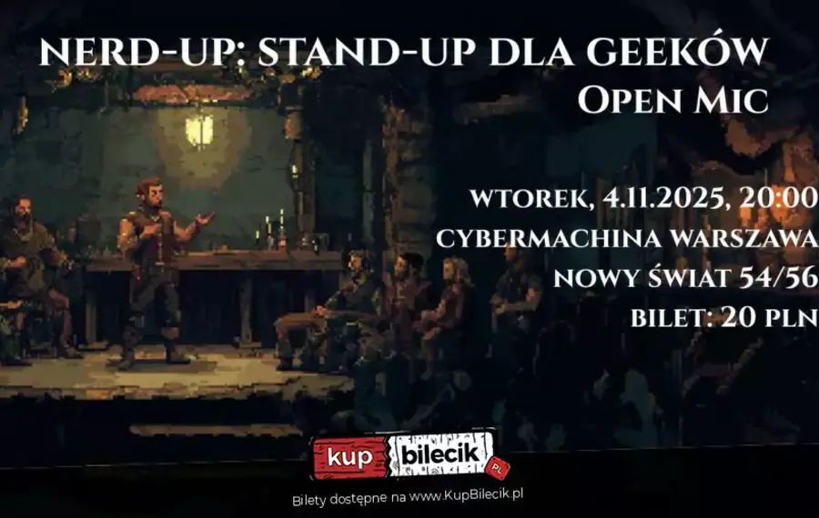 Nerd-up: stand-up dla geeków
