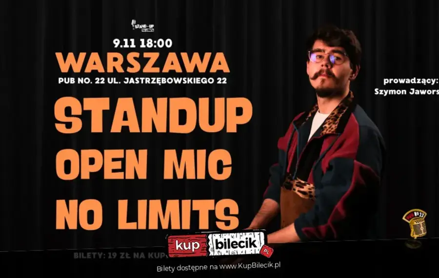 Stand-up Open Mic No Limits