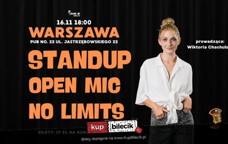 Stand-up Open Mic No Limits