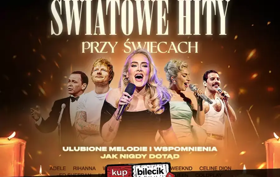Światowe hity przy świecach