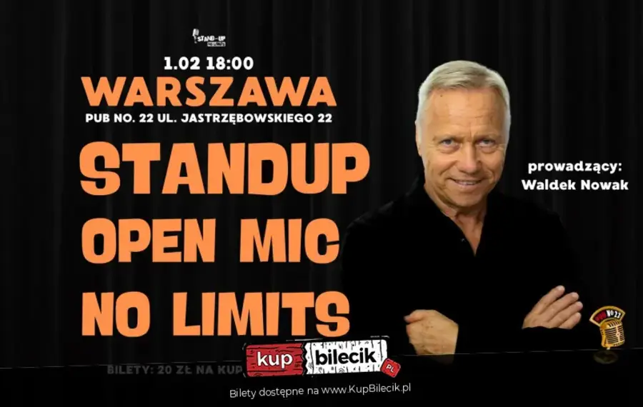Stand-up Open Mic No Limits