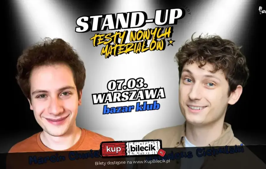 Stand-up: Marcin Chmiel & Amadeus Cichulski