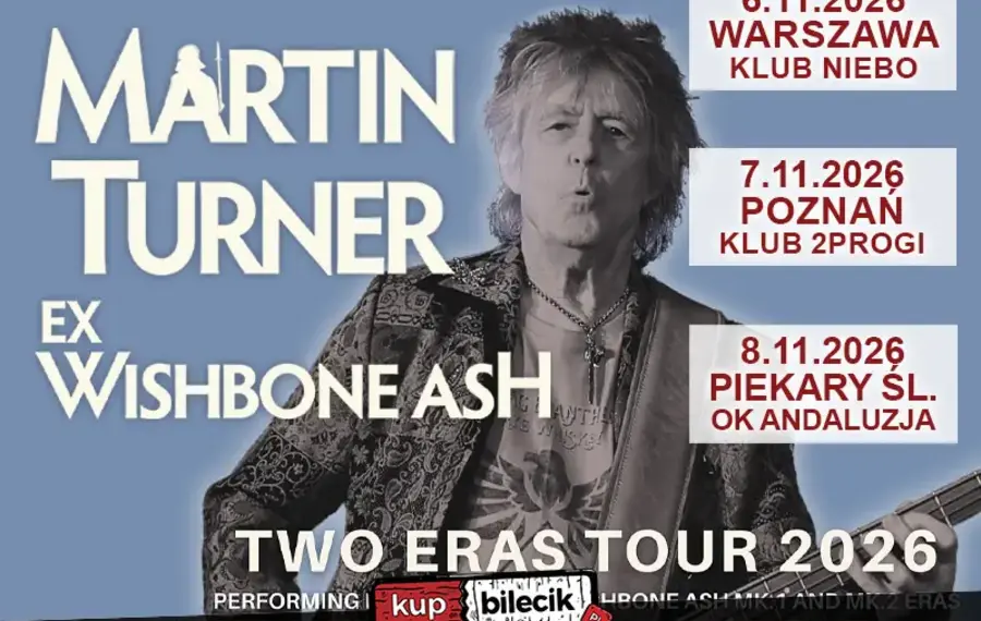 Martin Turner ex-Wishbone Ash - Two Eras Tour