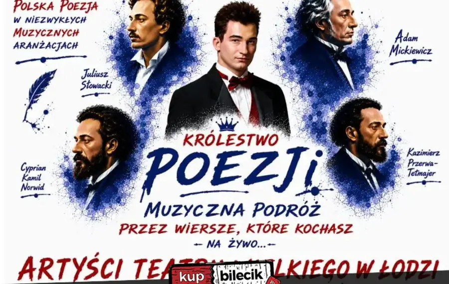 Królestwo Poezji - Muzyczna podróż przez wiersze, które kochasz