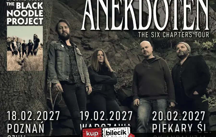 Anekdoten (SE) + The Black Noodle Project (FR)