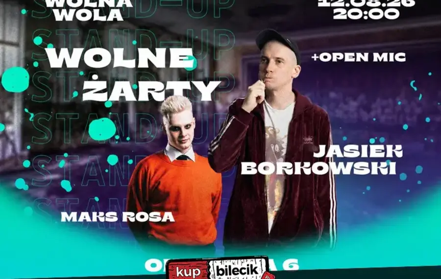 Stand-up: Jasiek Borkowski i Maks Rosa