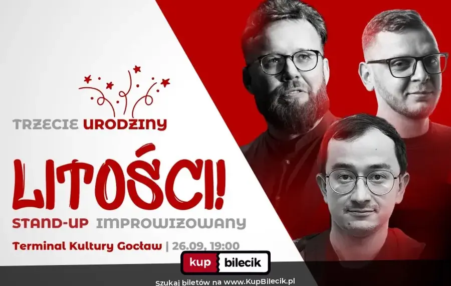 Stand-up: Tomek Machnicki, Łukasz Wolski, Krzysztof Kasparek
