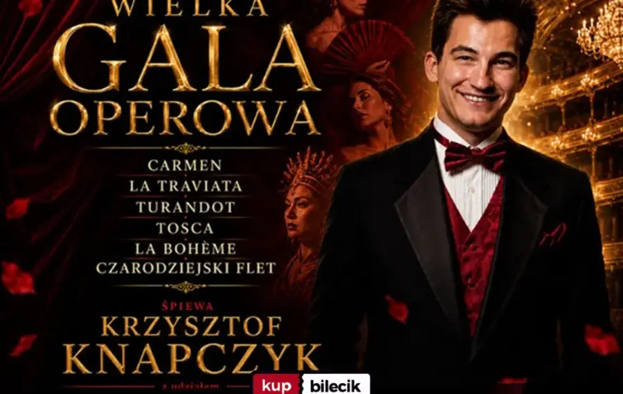 Wielka Gala Operowa: Krzysztof Knapczyk, Carmen, La Traviata, Turandot