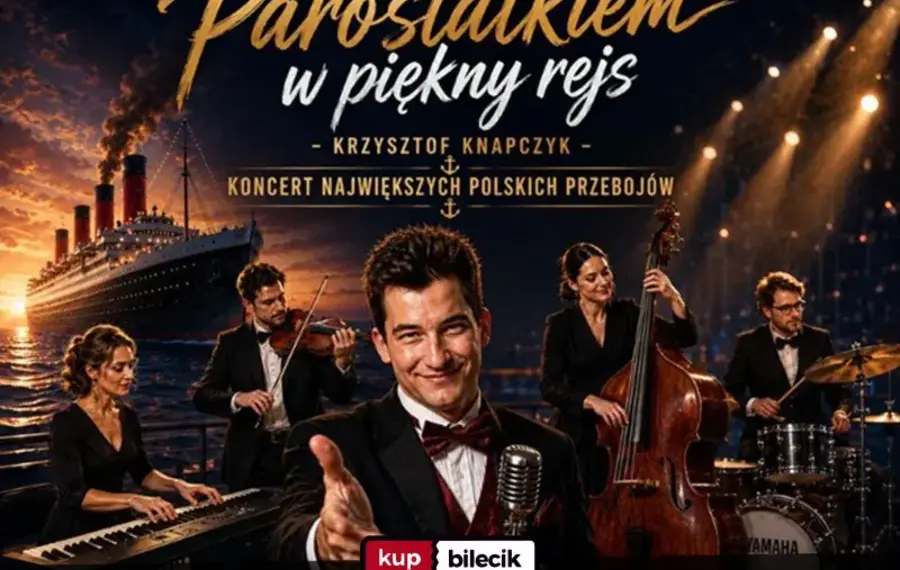 Parostatkiem w piękny rejs z Krzysztofem Knapczykiem