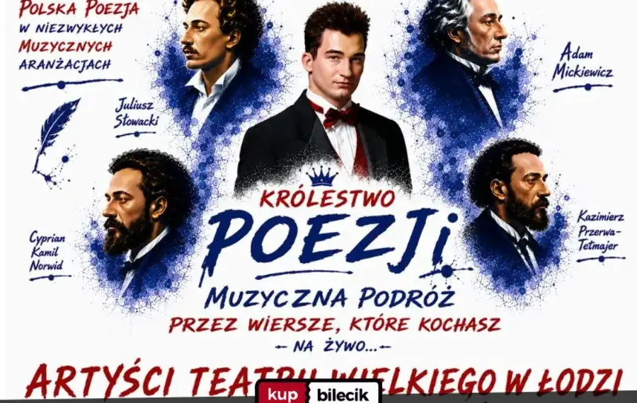 Królestwo Poezji - Muzyczna podróż przez wiersze, które kochasz