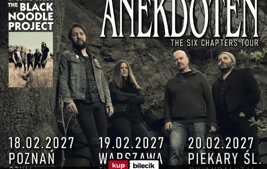 Anekdoten (SE) + The Black Noodle Project (FR)